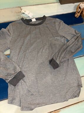 Xieerduo Gray Tunic Top